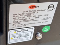 Viper AS7690T, Floor Scrubber, 30″, 22 Gallon, Battery, Self Propel, Disk