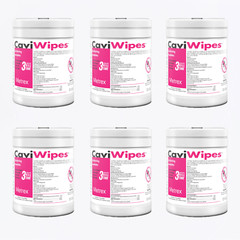 6 Pack Metrex Caviwipes Disinfecting Wipes Large 160 Count 6″ x 6.75″ EXP-2027