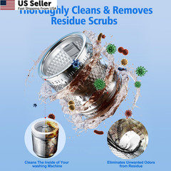 USKICH 40 Pack Washing Machine Cleaner Tablets,Deep 1 Count (Pack of 40)