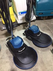 Powr-Flite M1600-3 1.5 Hp 20″ Pad 1600 RPM Burnisher W/Pad “NO SHIPPING”
