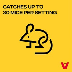 Victor M310S Tin Cat Multi-Catch Live Mouse Trap – Indoor and 1 Trap, Silver