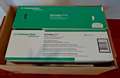 Kimwipes EX-L Delicate Task Wipers 34256 Professional Qty 5 Boxes, 140 wipes ea