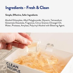 The Clean People Laundry Detergent Pods – Hypoallergenic 96 Count