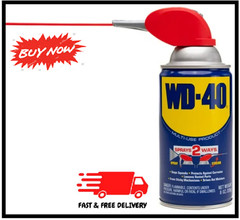 8 oz. Original WD-40 Formula, Multi-Purpose Lubricant Spray with Smart Straw