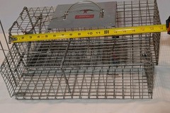 Pair of Live Animal Traps 1-18″ Little Giant Reinforced Single Door Entry 1- 16″