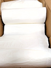 30” X 40” 33 Gallon 22 Micron Can Liner 8 Rolls Of 25 = 200 85 lb. Capacity
