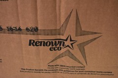 Renown Eco White Multifold Paper Towels P/N 355234 250 Sheets 16 Packs/Case USA