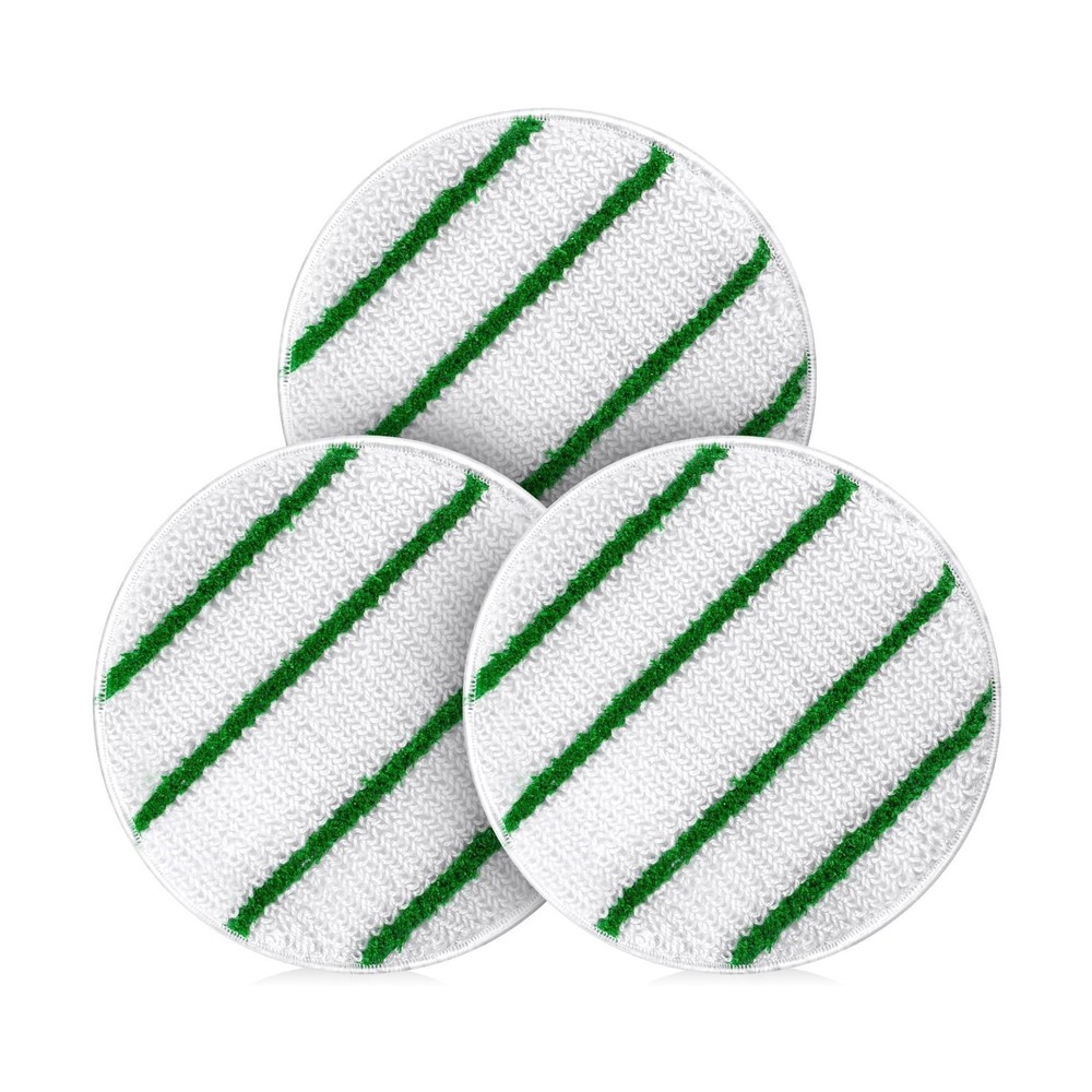 Tioncy 3 Pcs 19 Inches Synthetic Carpet Bonnet Scrubber Brush Carpet Bonnets …