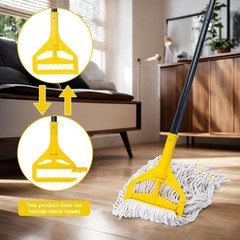 KeFanta 60 Inch Mop Handle Commercial Heavy Duty,Industrial Mop Stick Replace…