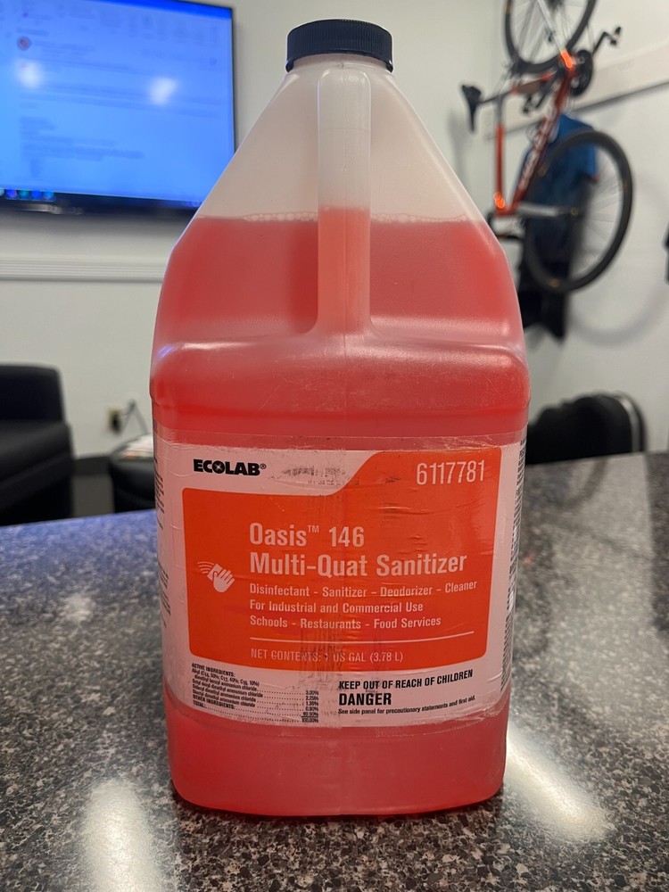 ECOLAB, NEUTRAL DISINFECTANT, 2.5GAL