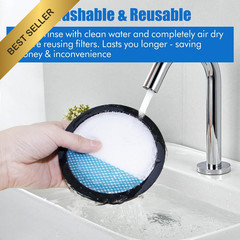 3 Pack Washable Filter for Ryobi 18V Cordless Stick Vacuum PCL720 PBLSV716 717