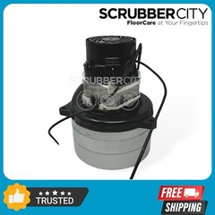 9002562 – 24V Vacuum Motor 3 Stage replaces Tennant T5, Nobles SS5