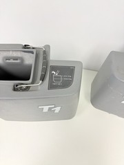 Tennant T1 15” Corded Walk-Behind Floor Scrubber Buckets Only