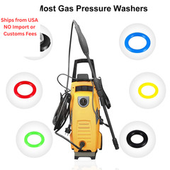 48 Pieces O-Ring Power Pressure 1 inches, Blue, Red, Green, Black, Yellow