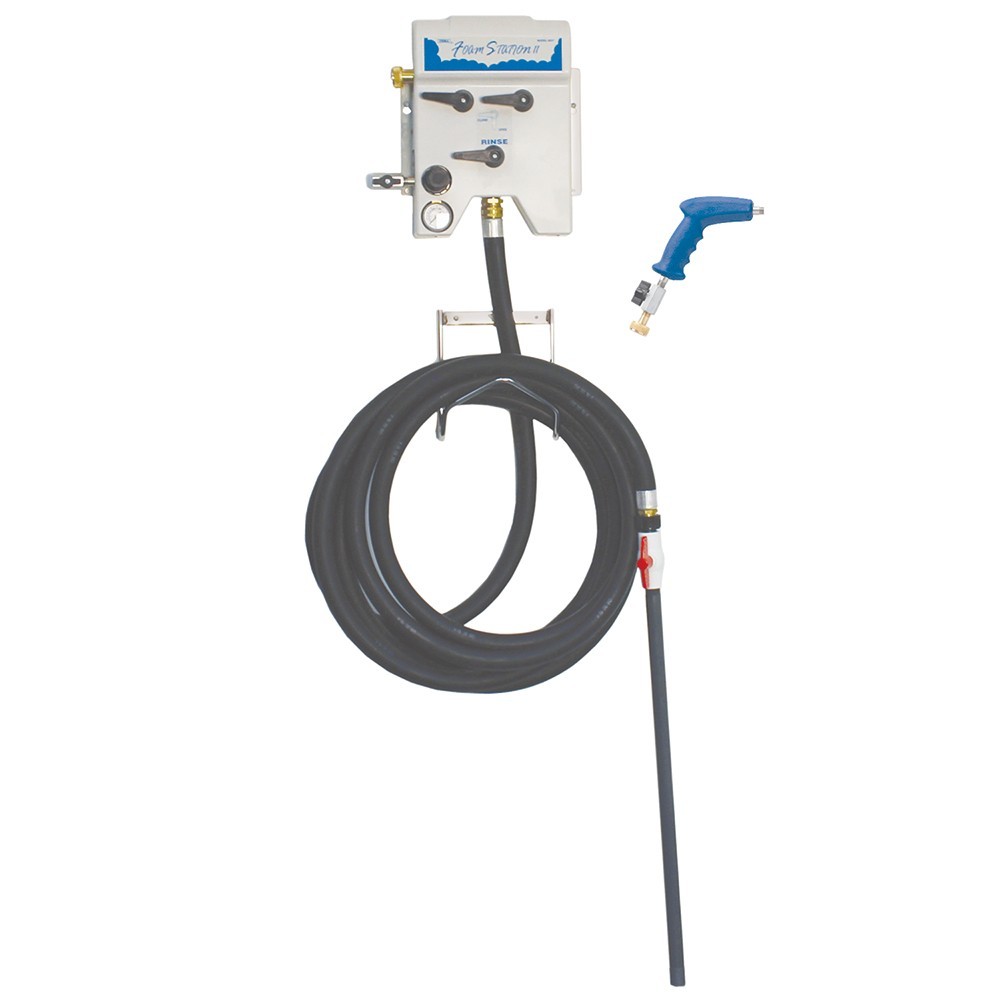 DEMA Foam Station II with 3 Ball Valves 693T Spray Station Wall Mounted Spray