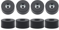 bizhala 8PCS 192310GS Air Compressor Isolator Rubber Feet Foot Mount Black