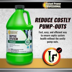 Instant Power Professional Septic System 67.8 Fl Oz (Pack of 1), Blue