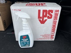 New Case Of 12 LPS Precision Clean Multi Purpose Cleaner/Degreaser 28 Fl Oz