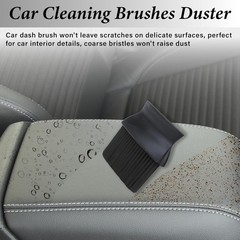 Interior Detailing Brush for Dashboard, Air Vents, and Leather – Color: Black