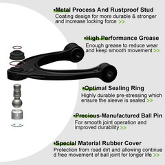 6pcs Front Suspension Kit Tie Rod Ends Wheel Hubs for Silverado Tahoe Suburban