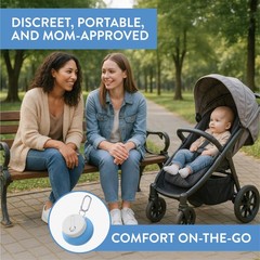 Cynpel Foldable Peri Bottle – Compact Leak-Proof Portable Travel Bidet Blue