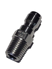 Prima 1/4 NPT Male Plug For Stainless Steel Quick Connect – Made in the USA