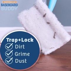Baseboard Buddy 20-Pack Replacement Pads | Reusable 20 Count (Pack of 1)