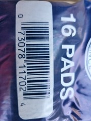 16 pack – GMT brand (1 Bag) (16 Pads) #00 SUPER FINE Steel Wool