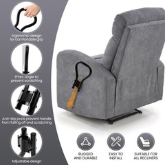 RIAUOR Recliner Handle Extender, Lazy Boy Lever Standard Version