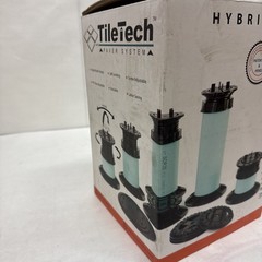 Tile Tech Paver Hybrid Adjustable Pedestal System White & Black Stackable
