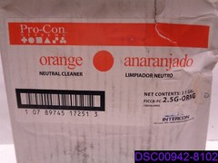Pro-Con Systems Orange Neutral Cleaner 2.5 Gallon P/N 10208700