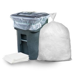 Plasticplace 95-96 Gallon Garbage Can Liners 25 Count Pack Of 1 T95152Cl