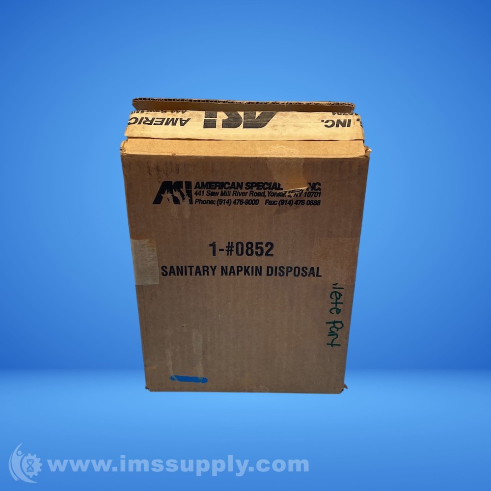 American Specialties, Inc. 1-#0852 Sanitary Napkin Disposal FNOB