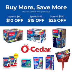 Quick Wring Mop Bucket with Torsion Wringer – 2.5 Gal. (6-Pack)