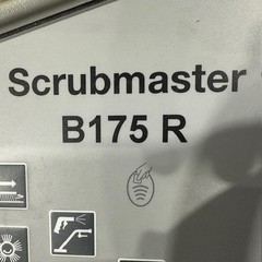 2024 Powerboss B175R Rider Floor Scrubber 36V Electric 153 Hours