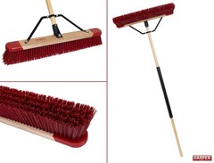 Harper 24 Inch Premium Indoor/Outdoor Wet/Dry Dirt Soil Mulch All-Purpose Push