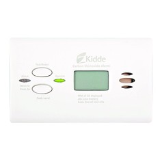 Kidde Carbon Monoxide Detector, AA Battery Powered CO Alarm with LEDs, Test-Rese