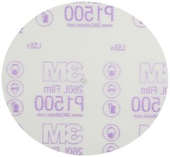 Hookit™ Red Finishing Film Abrasive Disc 260L, 01184, 6 in, P1500 MMM-1184