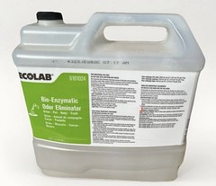 Ecolab 6101024 Bio-Enzymatic Odor Eliminator Urine Body Pet 9.46 L/2.5 Gallon