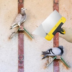 Cunguv Large Pigeon Droppings Scraper Bird Poop Remover Stainless Steel Bird …