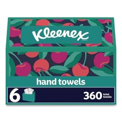Kleenex 38586CT 6.8″ x 9″ 1-Ply Hand Towels in a Pop-Up Box – White (6/CT) New