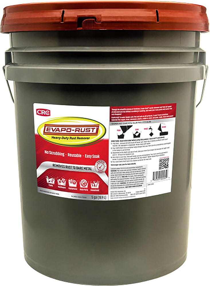 Evapo-Rust the Original Heavy Duty Rust Remover, Water-Based, 5 Gallons