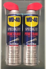 (2-Pk) WD-40 SPECIALIST PENETRANT Nut Bolts Metal Rust Remover w/ Flexible Straw