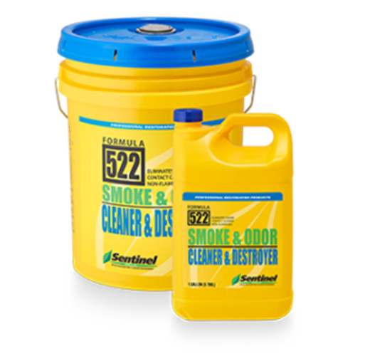 Sentinel 522 Smoke & Odor Cleaner 4x1GL