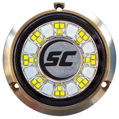 Shadow-Caster SCR-24 Bronze Underwater Light – 24 LEDs – Great White SHADOW-CAST