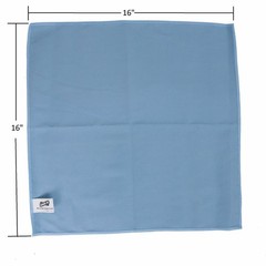 Genuine Joe Cleaning Cloth – 4 / Pack – 16″ X 16″ – Blue Frost (GJO48261)