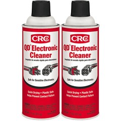 CRC 05103 QD Electronic Quick Drying Formula Contact Cleaner 11 Oz. Pack of 2