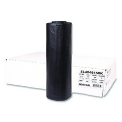 Inteplast Group Can Liners, 45 gal, 1.5 mil, 40×46″, 20 Bags/Roll, 5 Rolls/CT