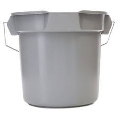 Rubbermaid Commercial 261400GY 14 qt. 12 in. Round Utility Bucket – Gray New