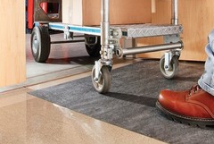 New Pig Grippy 100′ x 36″ Gray Adhesive-Backed Medium-Weight Absorbent Mat Roll